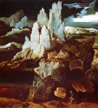 喬吉姆 帕蒂尼爾 St Jerome In A Rocky Landscape 喬吉姆 帕蒂尼爾 St Jerome In A Rocky Landscape